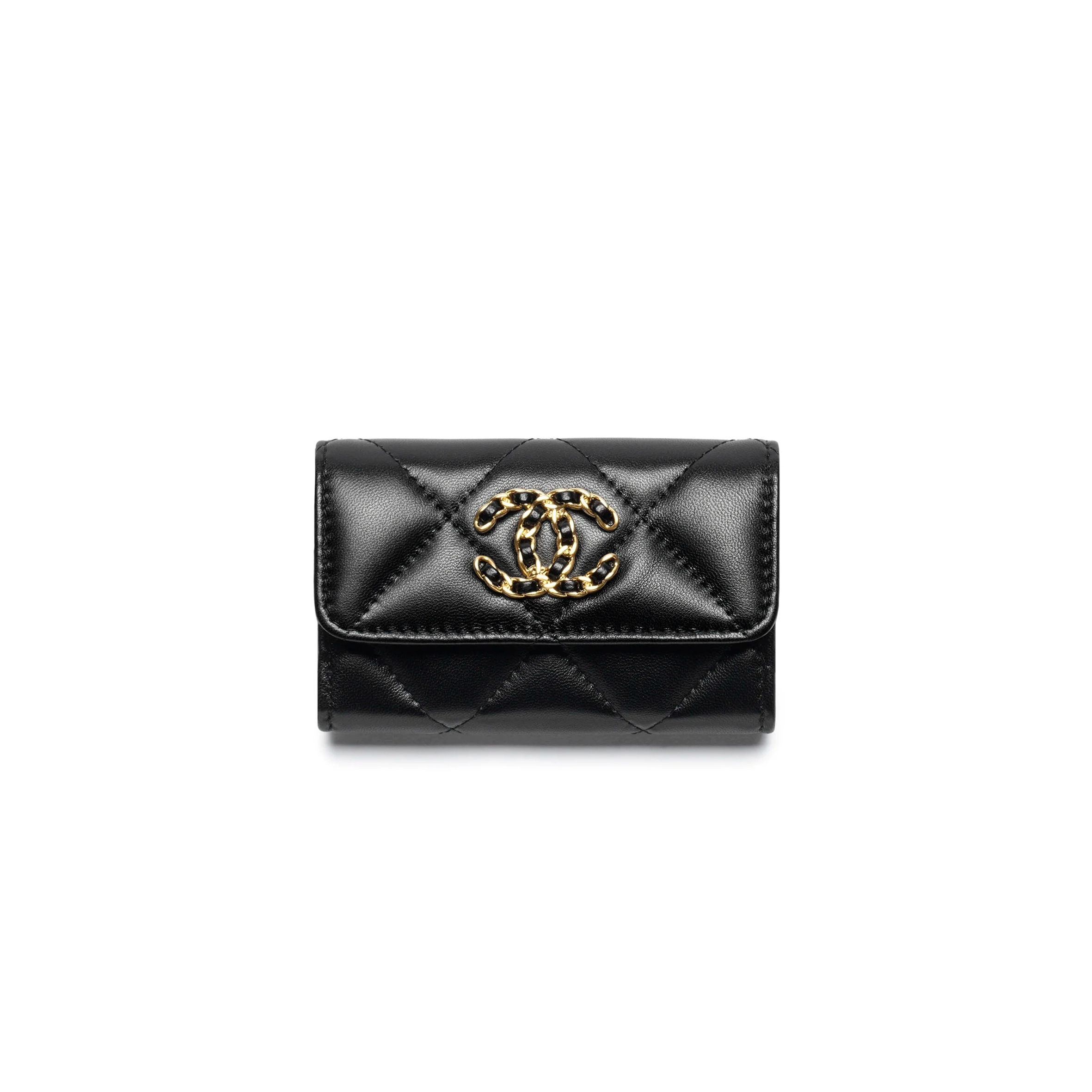 CHANEL 19 FLAP CARD HOLDER AP1790 (11.3*7.5*2cm)